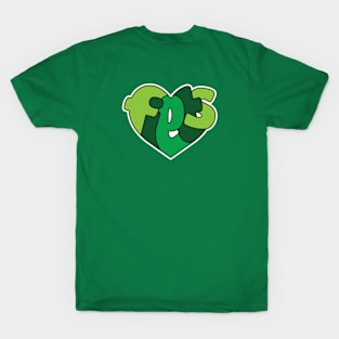 <3 fiets (green) T-Shirt